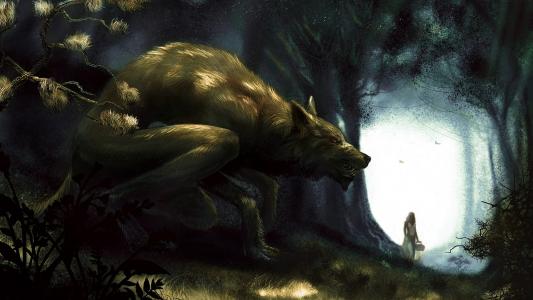 狼人在森林里