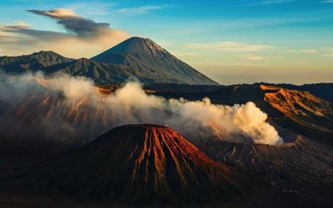 印度尼西亚布罗莫火山