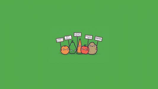 蔬菜抗议