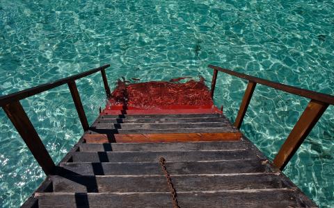 楼梯向海洋
