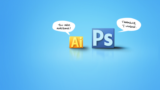 Adobe Illustrator和Photoshop