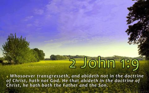 约翰一书1：9