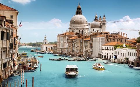 水城威尼斯的唯美风景