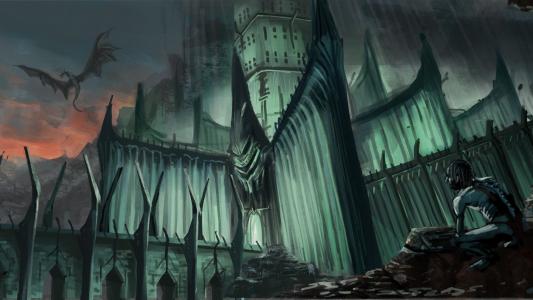 米纳斯Morgul城堡 - 指环王