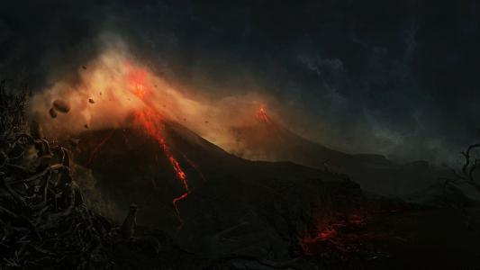 火山喷发