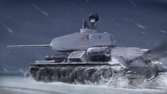 女孩和Panzer