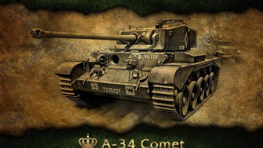 A-34彗星 - 坦克世界