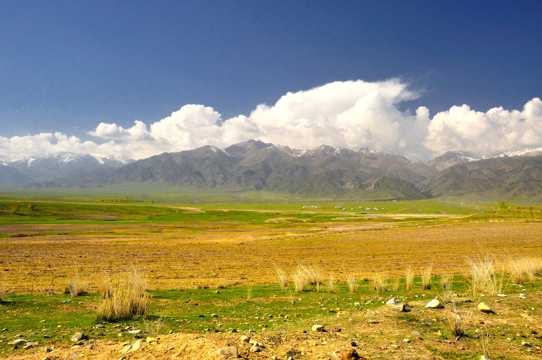 新疆阿尔夏提自然风光图片