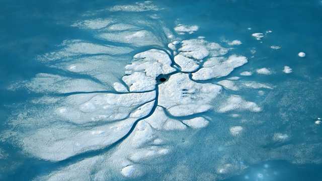海洋浮冰风光图片