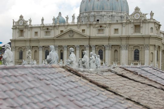 欧洲梵蒂冈建筑风光图片