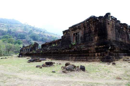老挝瓦普神庙景色图片