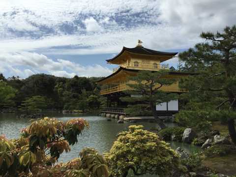 日本京都寺庙建筑风光图片