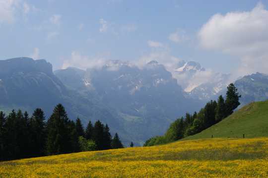 瑞士策马特峰景色图片