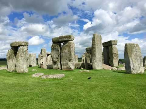 英國威爾特郡索爾茲伯巨石陣圖片