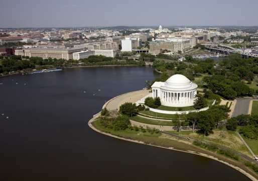 美国华盛顿杰斐逊纪念堂图片