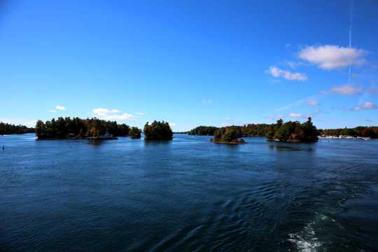 加拿大千岛湖景色图片
