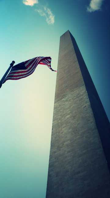 美国华盛顿纪念碑图片