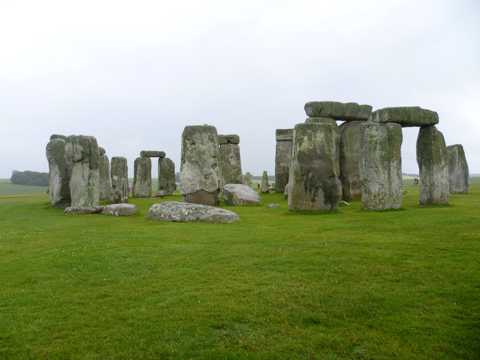 英格兰巨石阵建筑景致图片