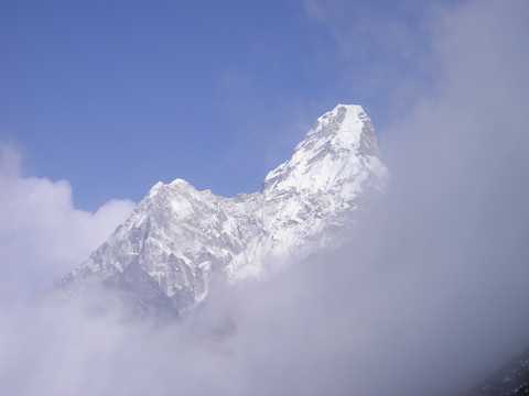 壮观的喜马拉雅山图片