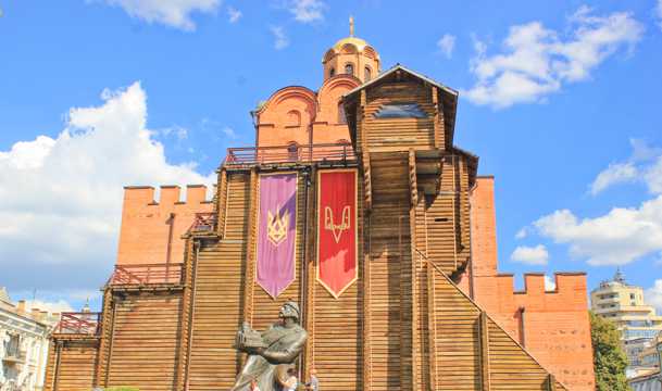 乌克兰圣索菲亚大教堂景物图片