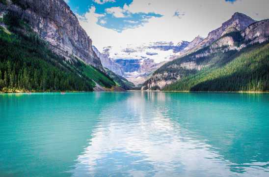 加拿大露易湖图片