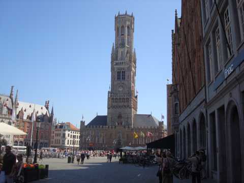 比利时布鲁日古城建筑景物图片