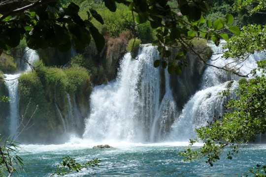 大自然山川瀑布自然风光图片