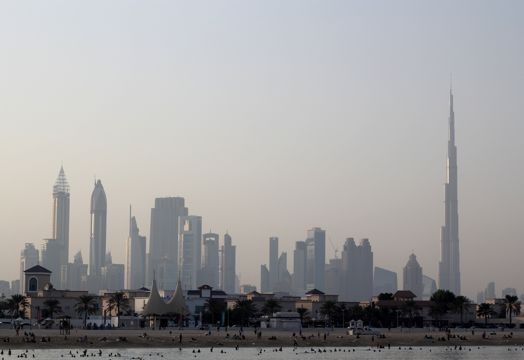 迪拜哈利法塔建筑景物图片