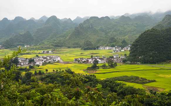 贵州万峰林自然景致图片