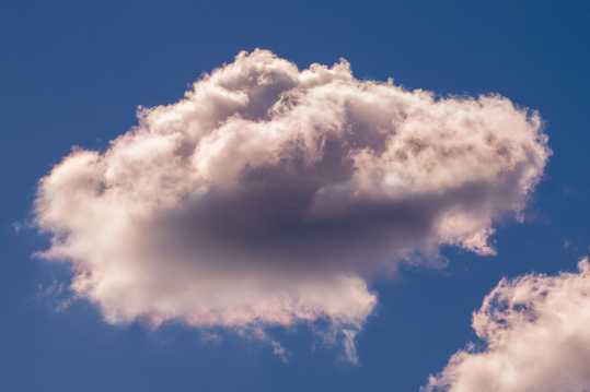天空的云团图片