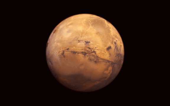 火星壮美风光图片