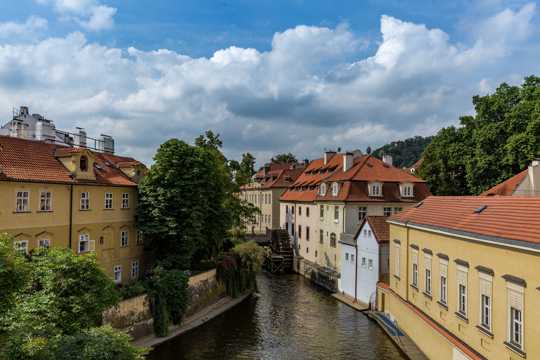 捷克首都布拉格都市建筑景致图片