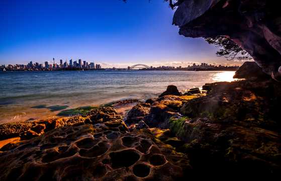 澳大利亚悉尼港湾自然风光图片
